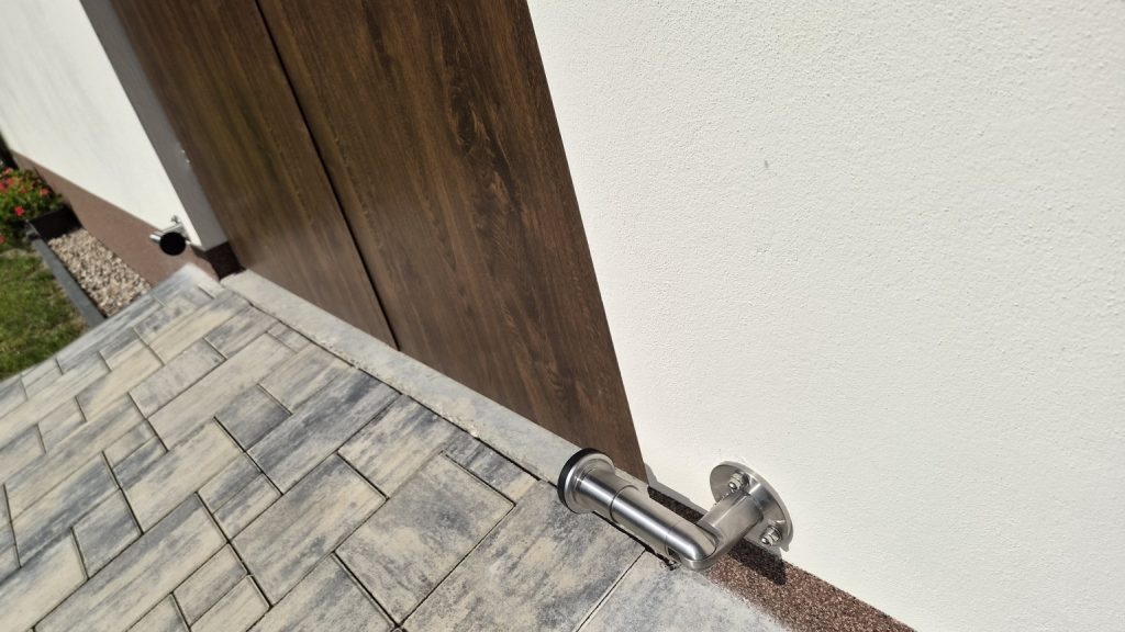 Odbojnik z magnesem 230 N do drzwi z amortyzatorem